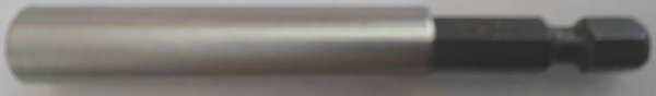 Magnet Bithalter extra lange 152 mm x 11 mm für Bits 1/4"mit Edelstahlhülse und Sprengring